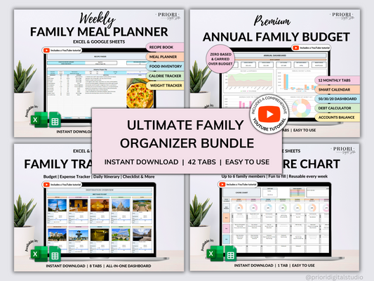 Ultimate Family Organizer Bundle