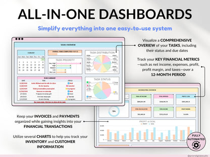 All-in-One Service Business Tracker