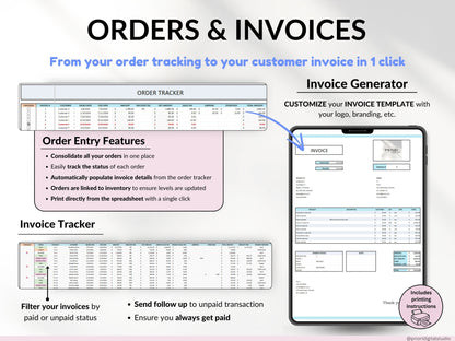 All-in-One Service Business Tracker