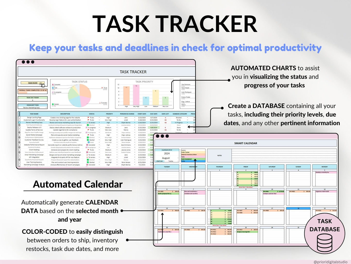 All-in-One Service Business Tracker
