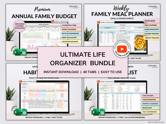 Ultimate Life Organizer Bundle