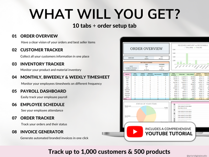 Service Based Small Business Tracker